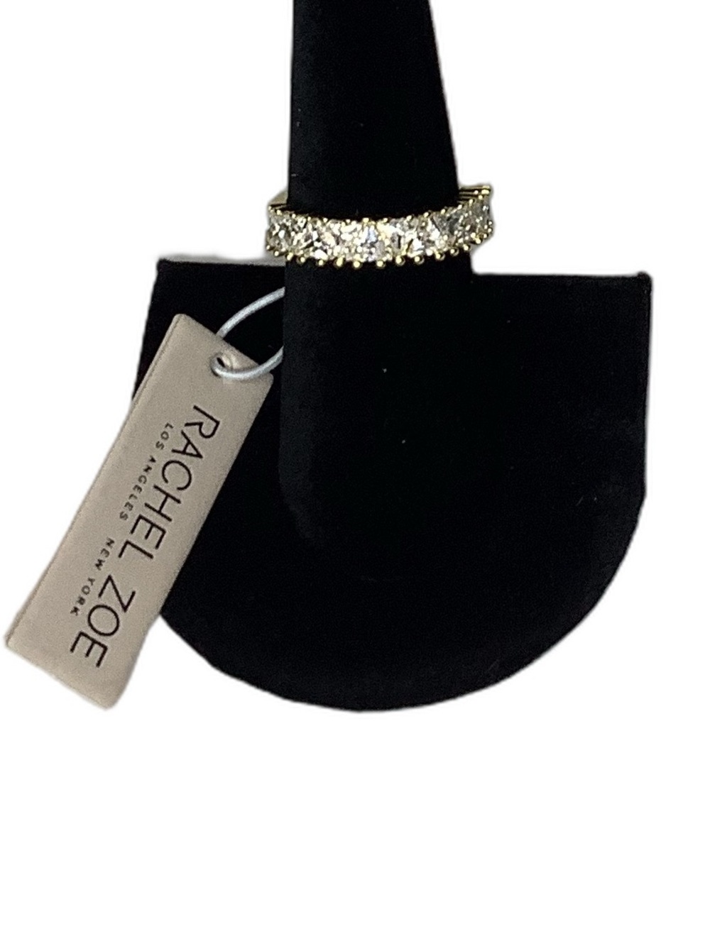 Rachel Zoe Crystal Rhinestone Ring Size 7 New